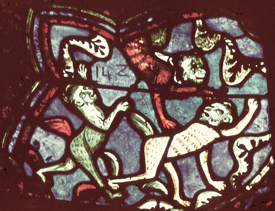 Apse, Joan of Arc Chapel, window 4, section 4
