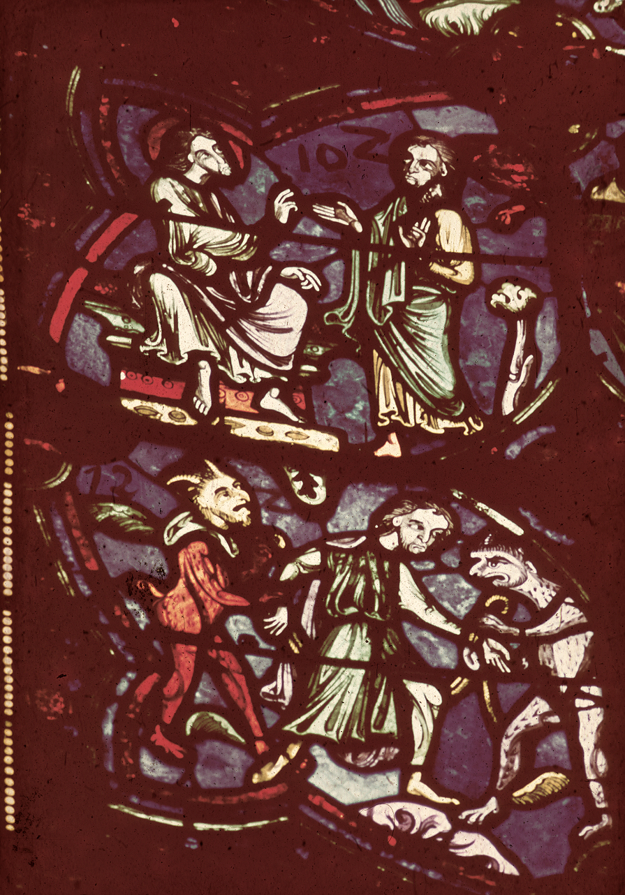 Apse, Joan of Arc Chapel, window 4, section 5-6
