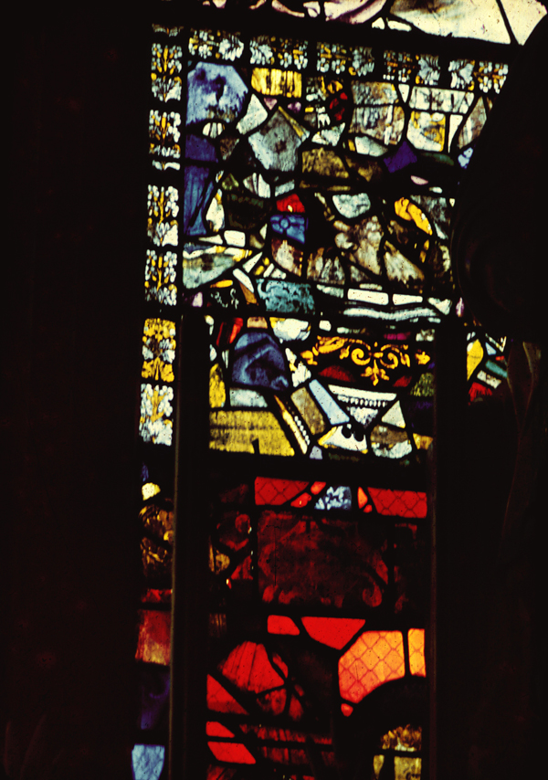 Apse, chapel, window 13, section 2-3
