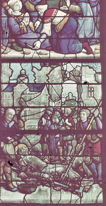 Nave, south, window X, section D 1