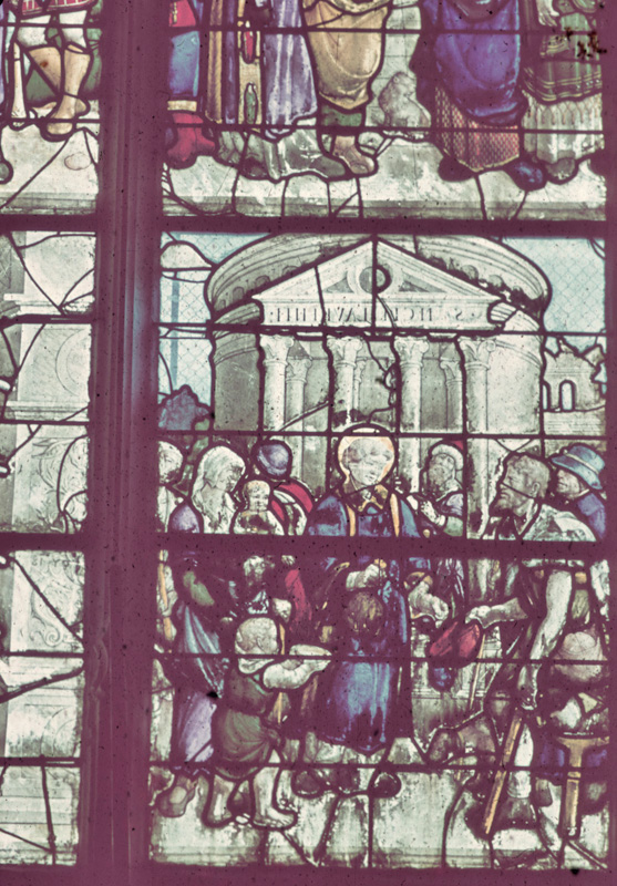 Nave, south, window X, section A 1