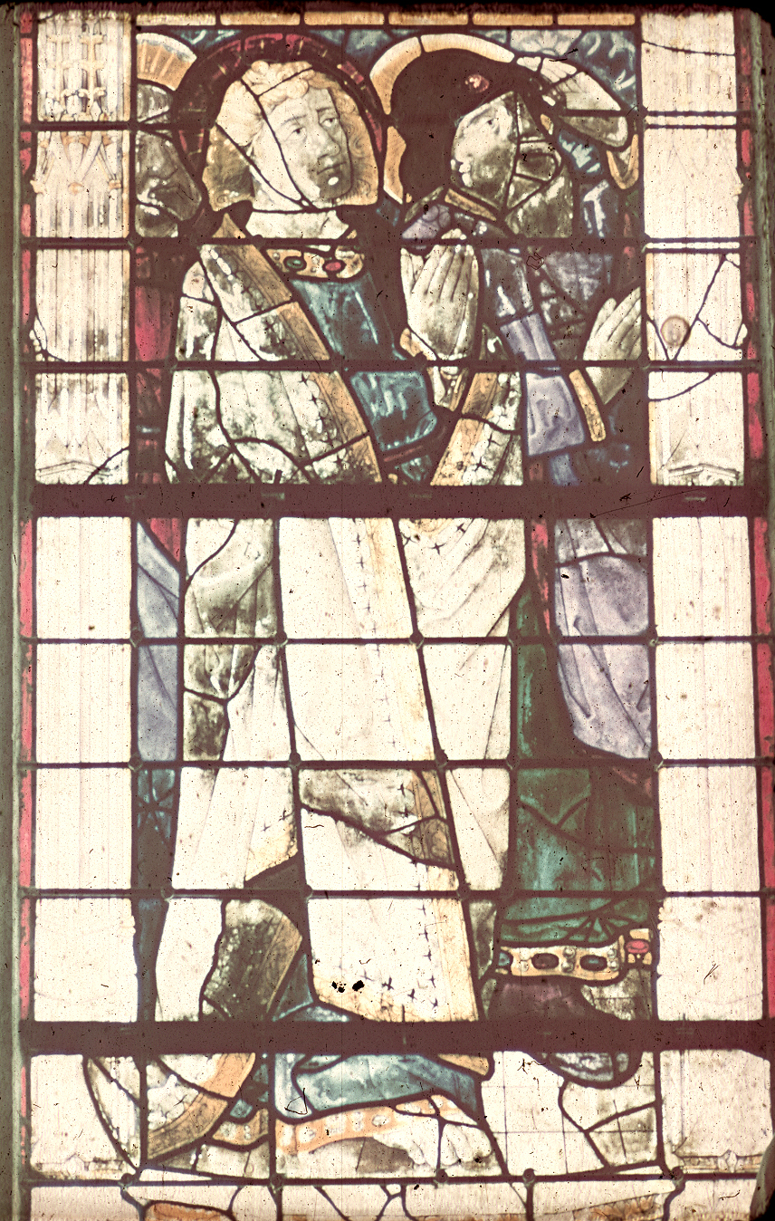 Nave, wall south, chapel, window YW, section B2