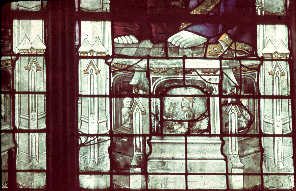 Nave, wall south, chapel (Fragment)