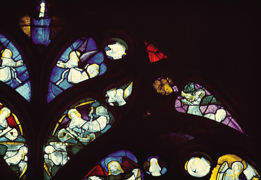 Nave, wall south, chapel, window YW, section 7
