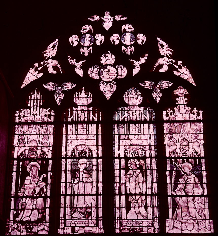 Nave, wall south, chapel, window 3, full