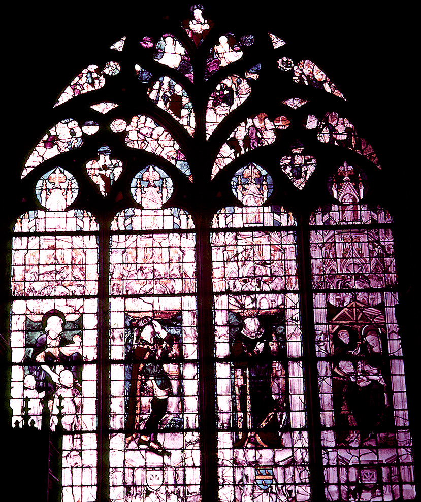 Nave, wall north, chapel, window 4A, full