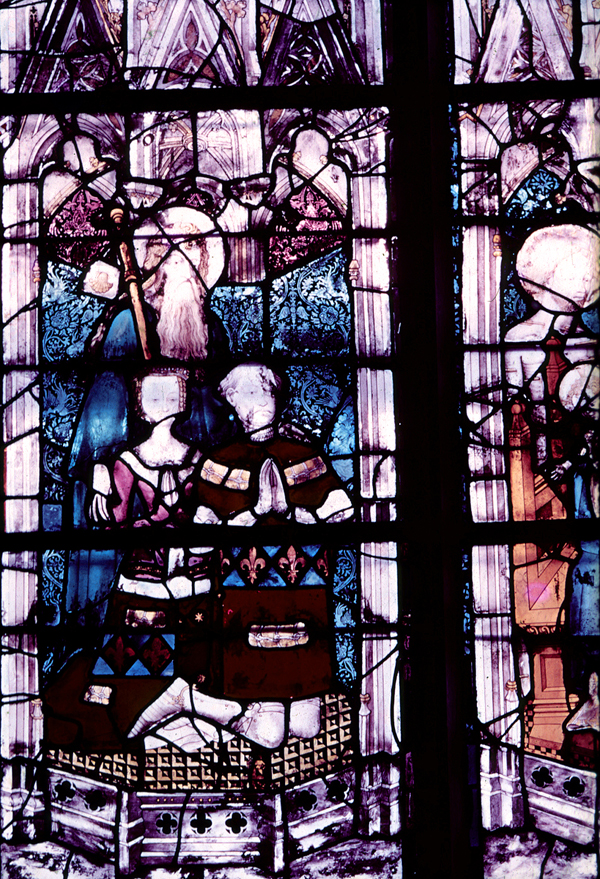 Nave, wall north, chapel, window 2A, section C2
