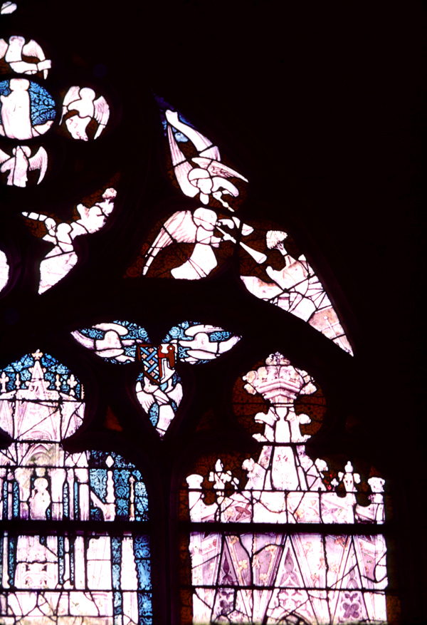 Nave, wall south, window 3, section 4, tracery