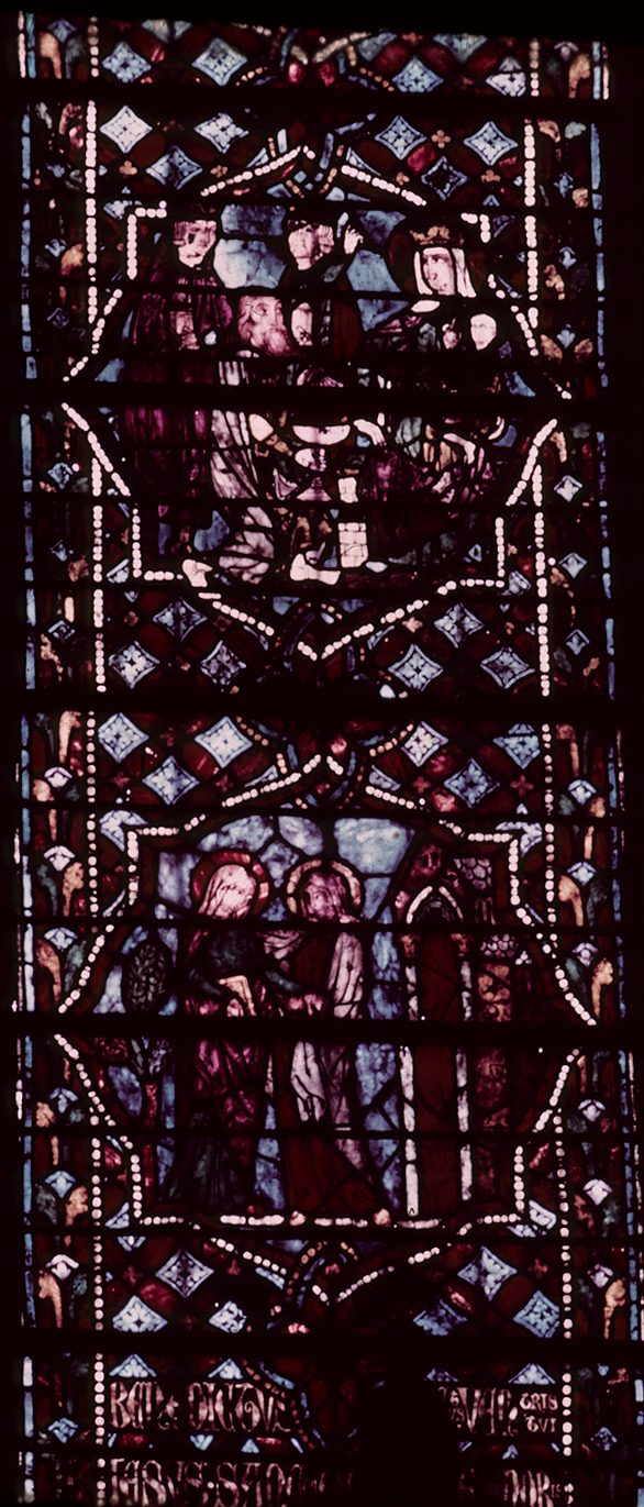 Apse, window 4, section B3,4