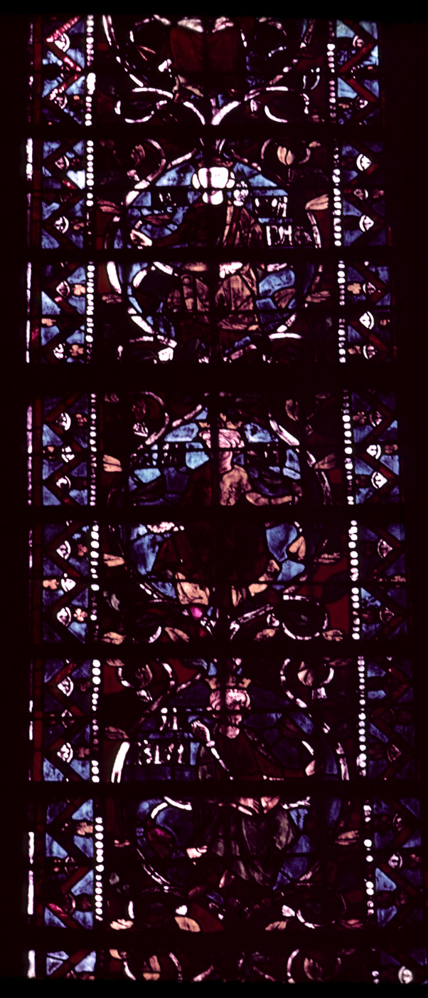 Transept, window 3, section B 5,6,7