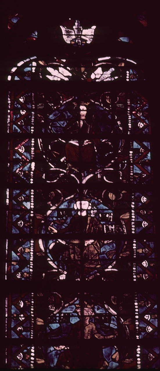 Transept, window 3, section B8
