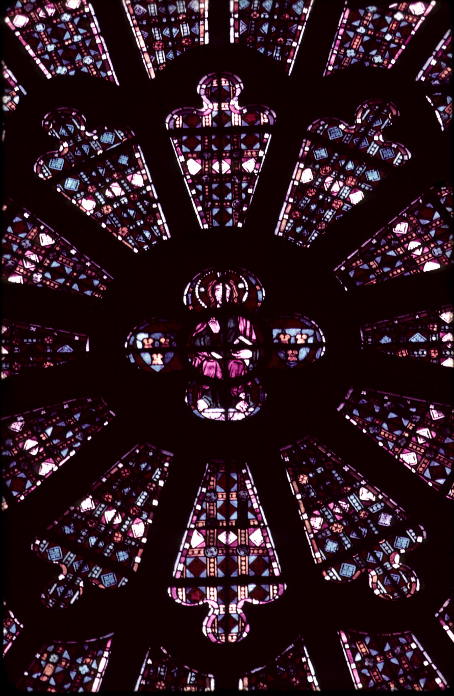 Transept, rose, right, section 1