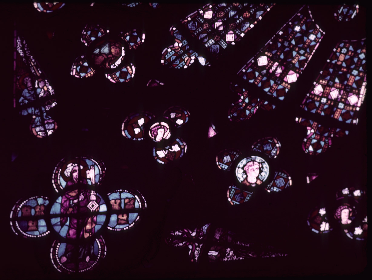 Transept, rose, right, section 2