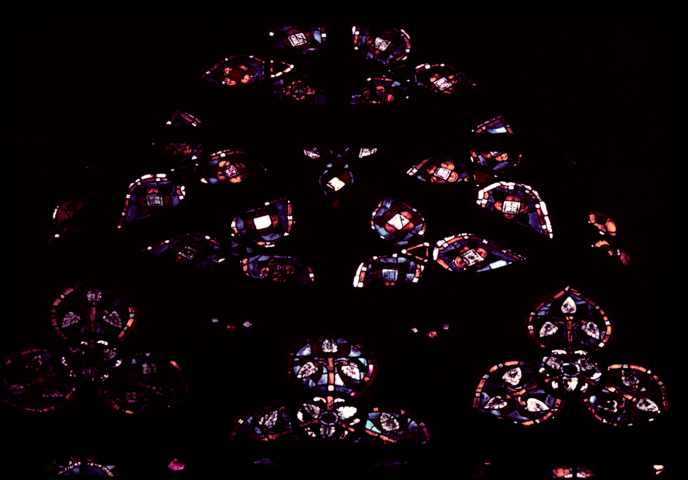 Transept, window 4, section D
