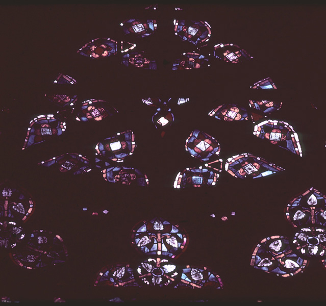 Transept, window 4, section D