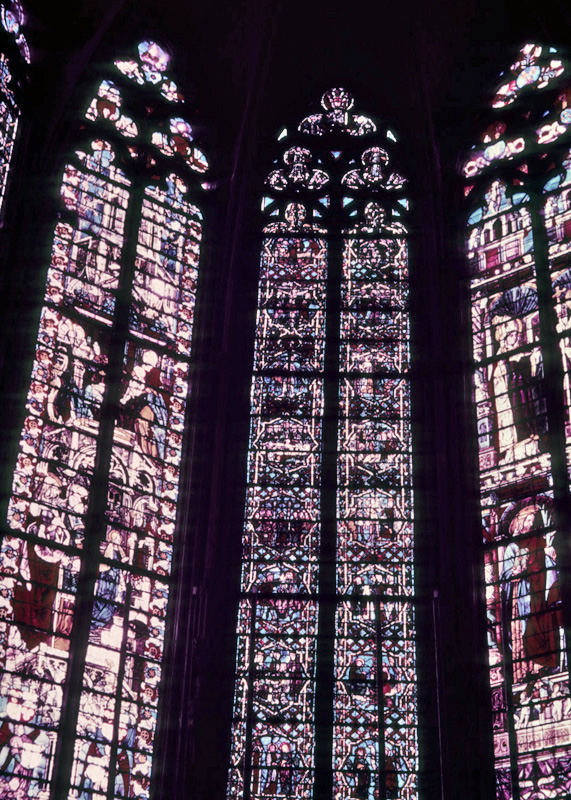 Apse, window 3,4,5