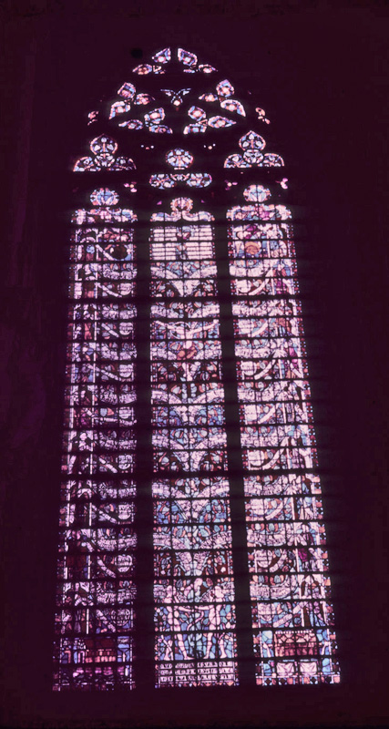 Transept, window 4, section ABCD