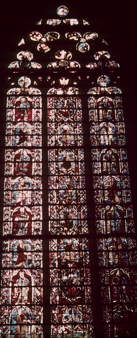 Transept, window 3, section ABCD