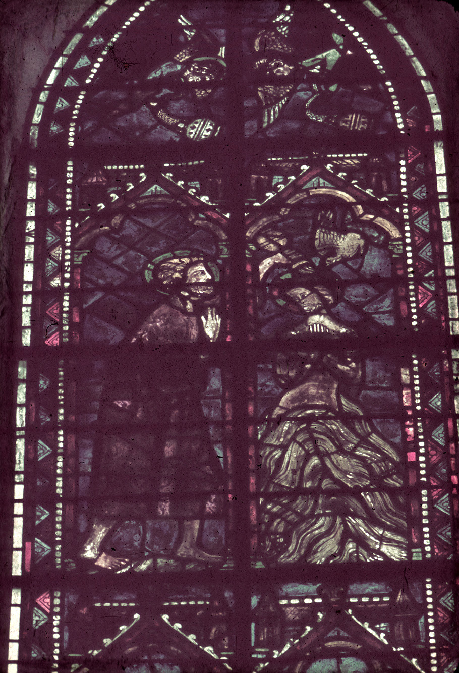 Nave, south, aisle bay window 1, lancet 1, upper register