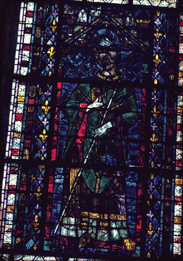 Transept, north, west bay window  3, lancet right