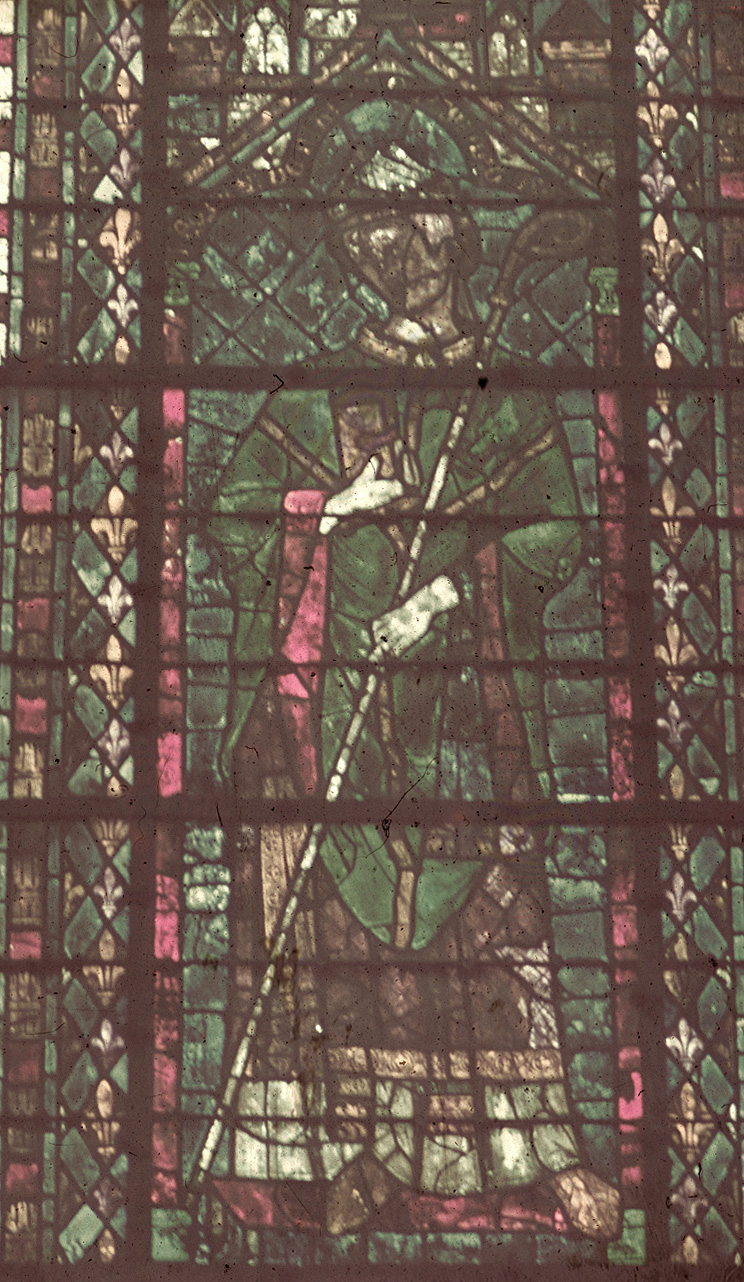 Transept, north, west bay window  3, lancet  right