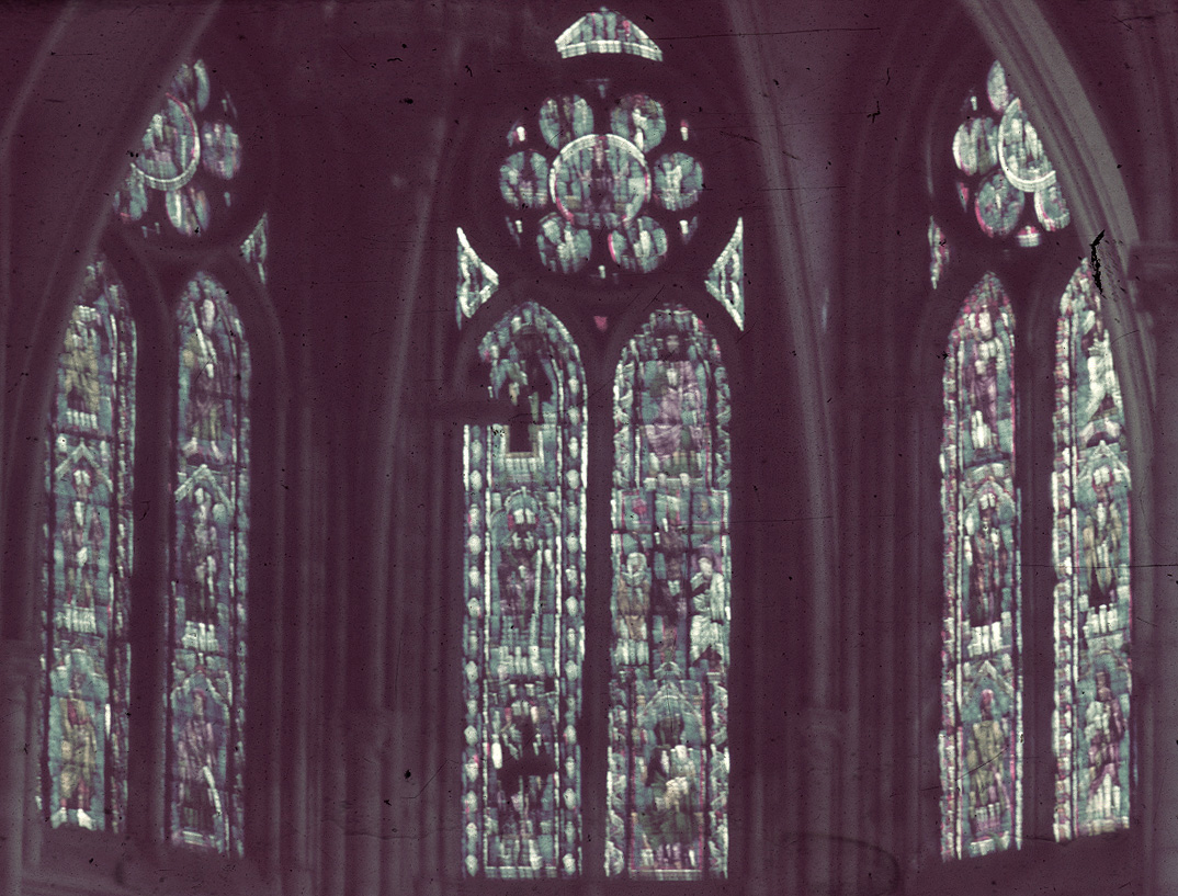 Apse, clerestory windows