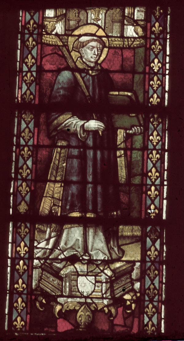 Nave, south, aisle bay window 4,  lancet 1, lower register