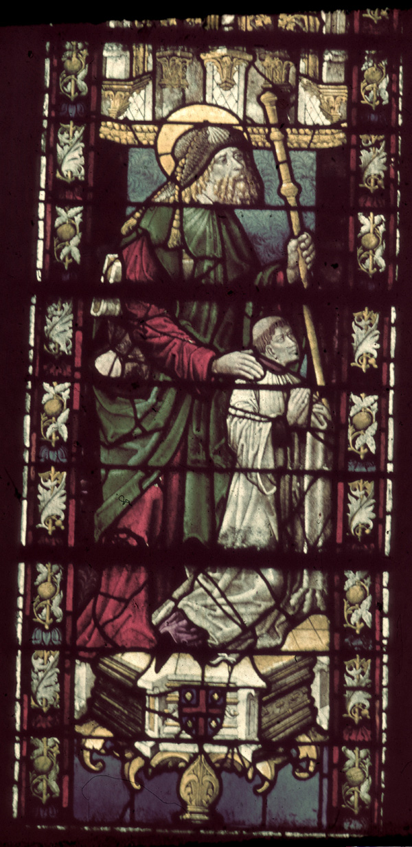 Nave, south, aisle bay window 4, lancet 2, lower register