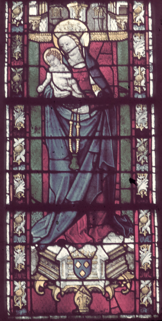 Nave, south, aisle bay window 4, lancet 3, lower register