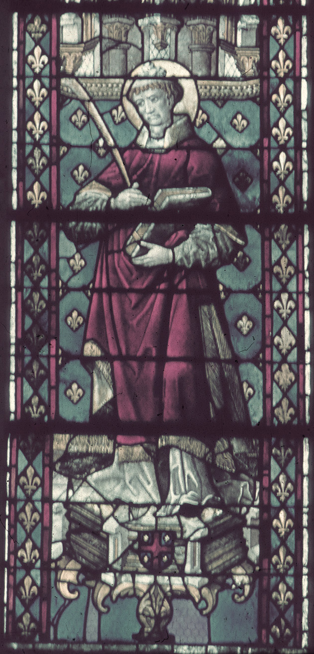 Nave, south, aisle bay window 4, lancet 4, lower register