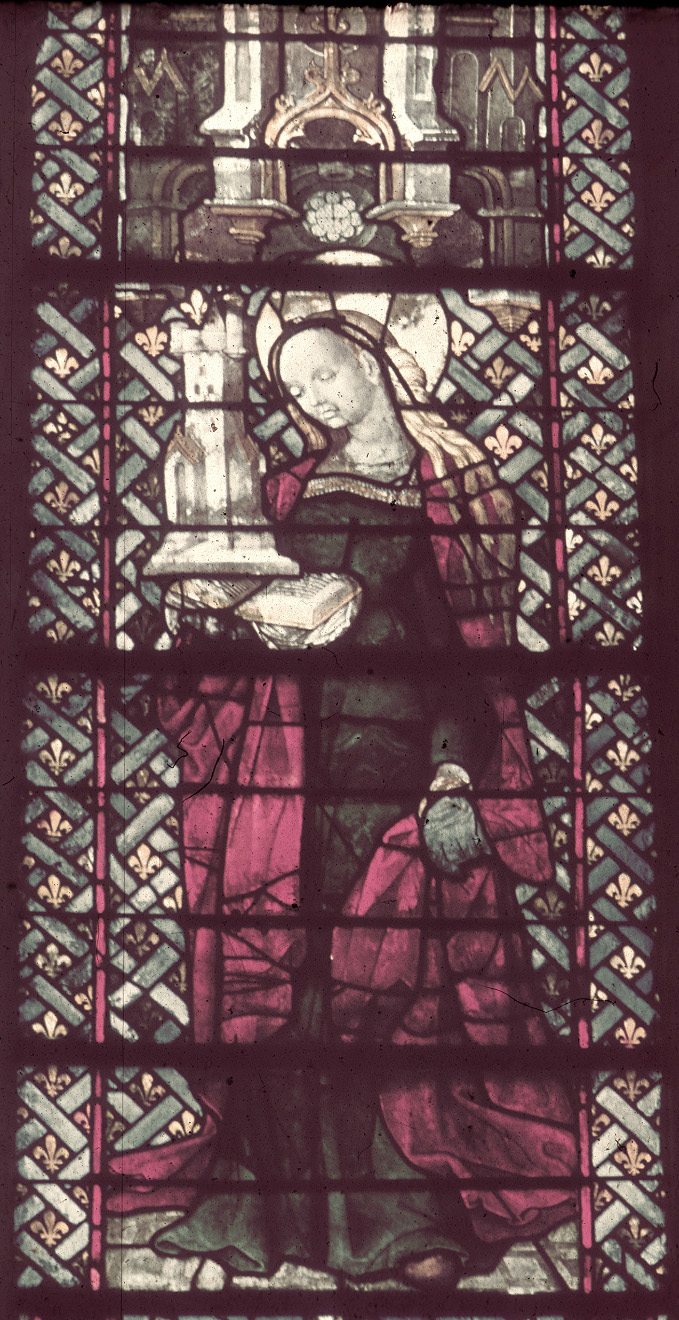 Nave, south, aisle bay window 4, lancet 4, upper register