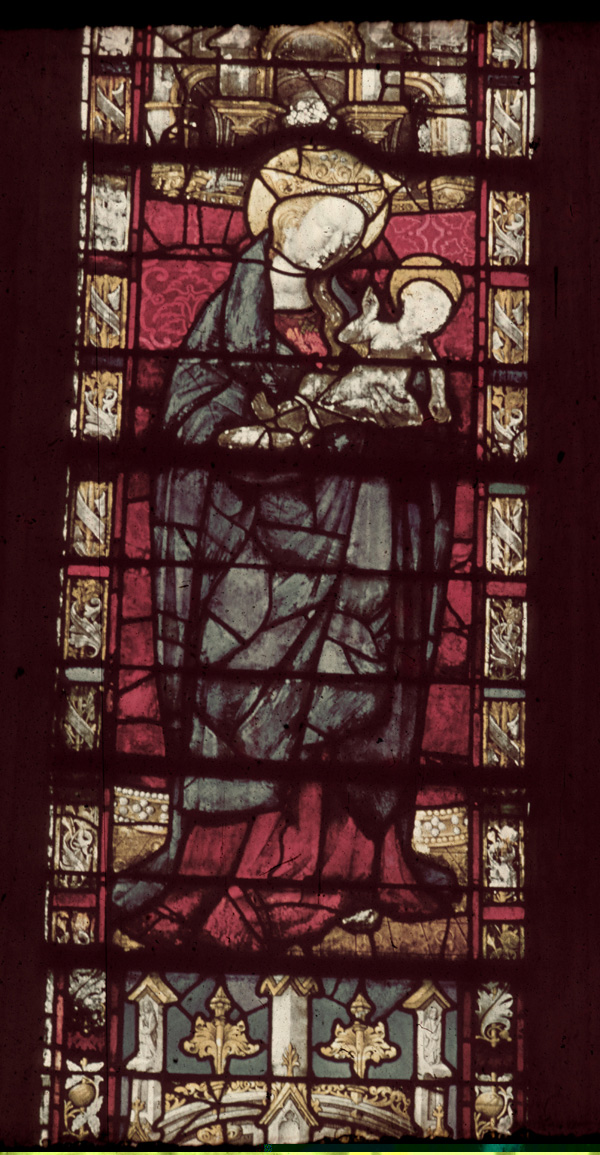 Nave, south, aisle bay window 4, lancet 2, upper register