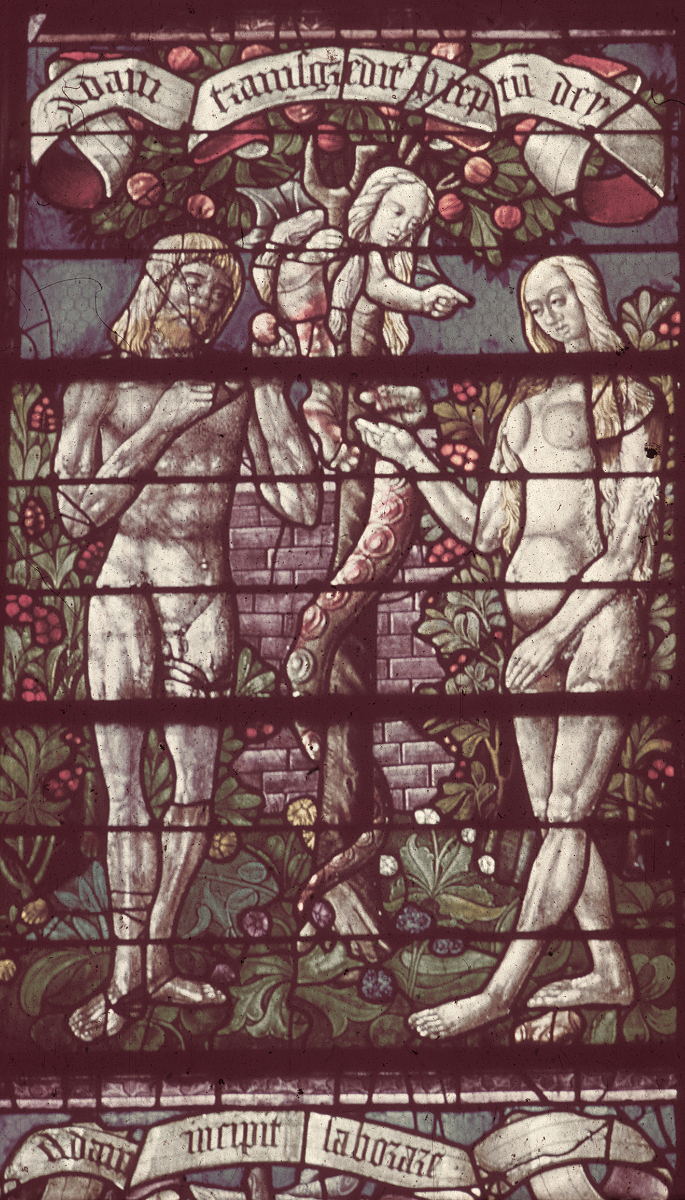 Nave, south, aisle bay window  9, lancet 1, 2nd register