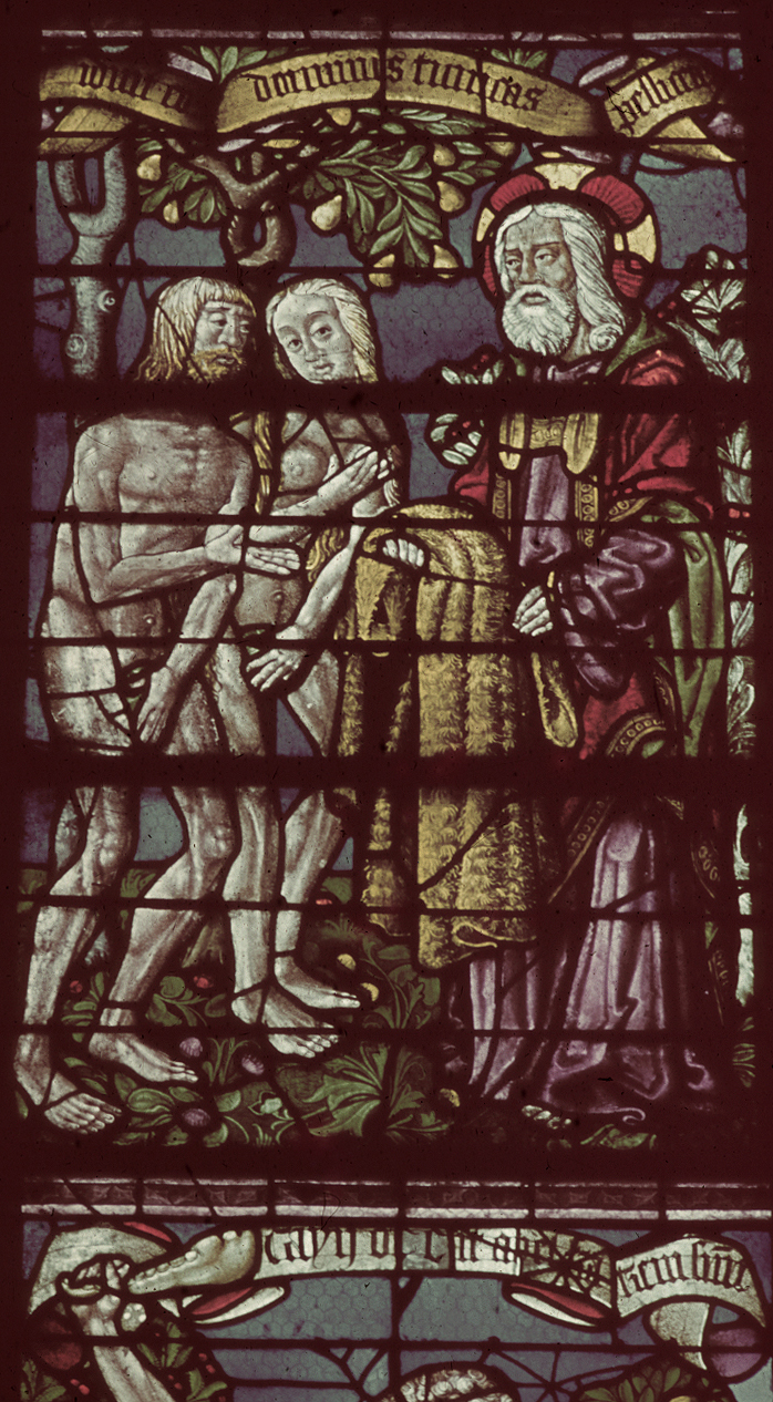 Nave, south, aisle bay window  9, lancet 3, 2nd register