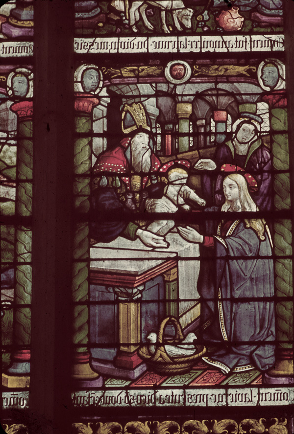 Nave, south, aisle bay window 3, lancet 1, 2nd register