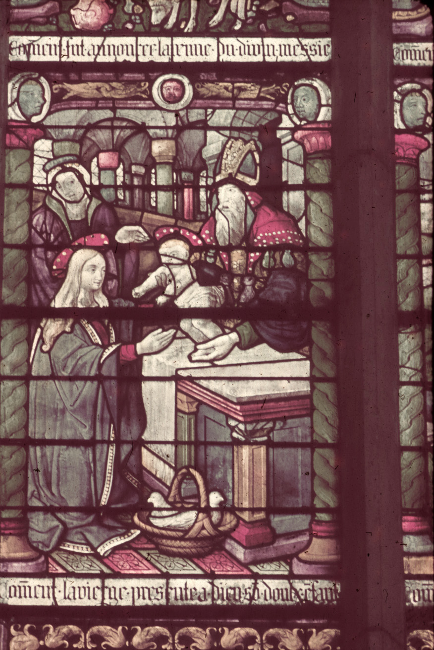 Nave, south, aisle bay window 3, lancet 1, 2nd register