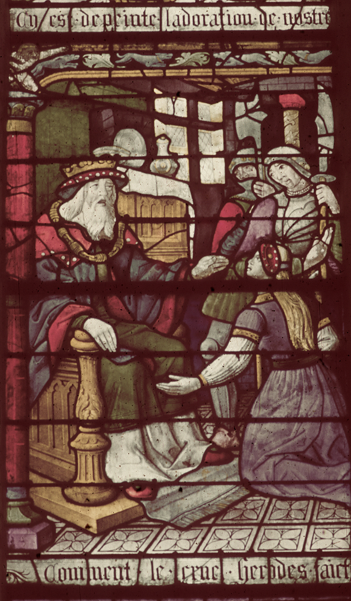 Nave, south, aisle bay window 3, lancet 3, 2nd register