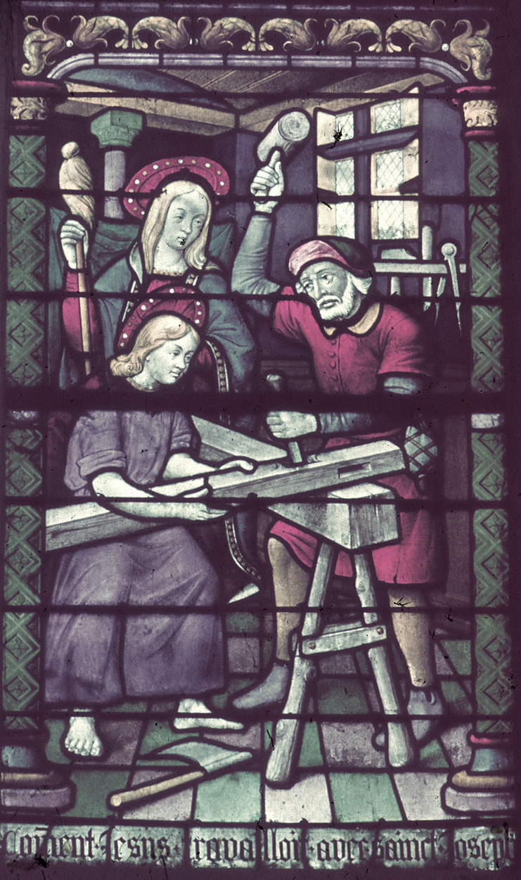 Nave, south, aisle bay window 3, lancet 3, 3rd register