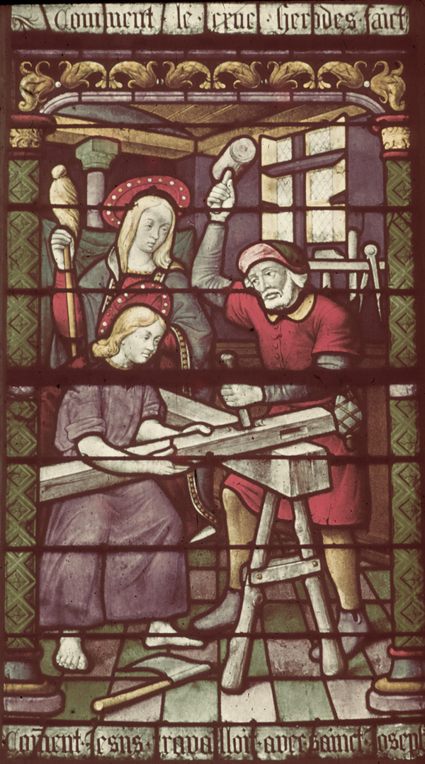 Nave, south, aisle bay window 3, lancet 3, 3rd register