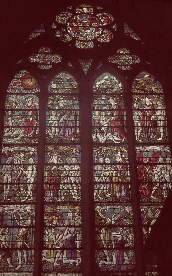 Nave, south, aisle bay window 9, full