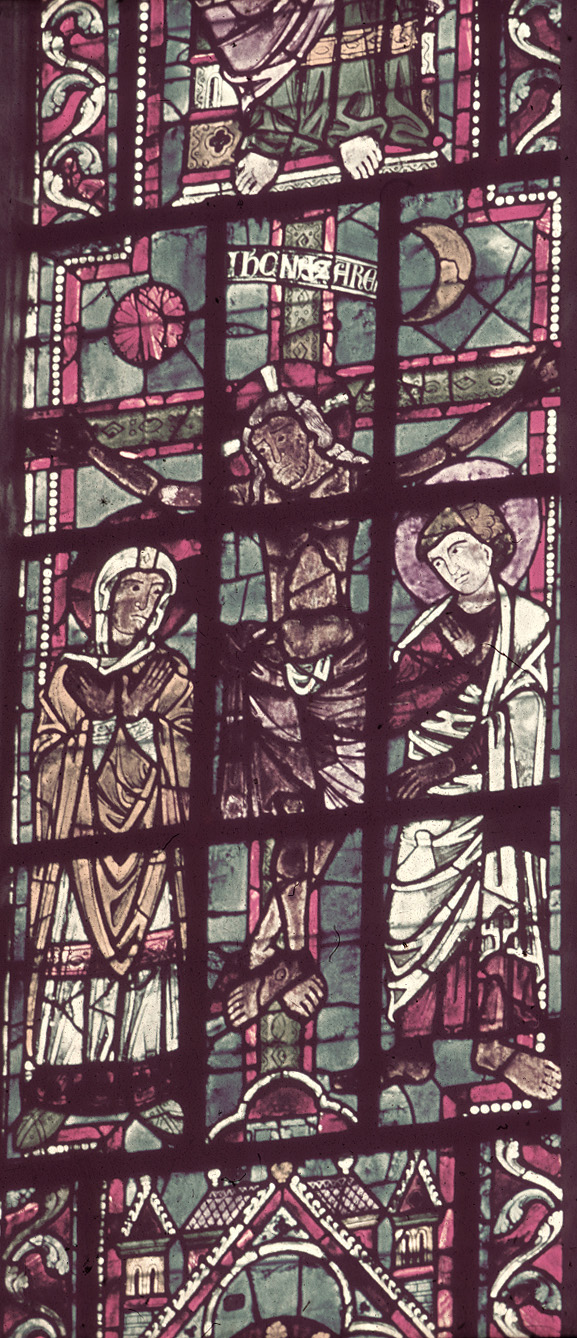 Apse, clerestory, east window, lancet right