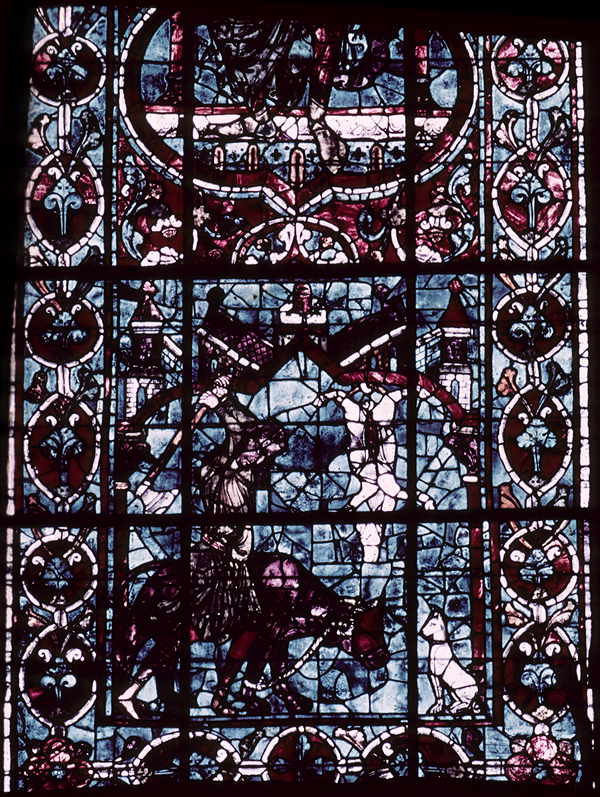Choir, wall east, clerestory