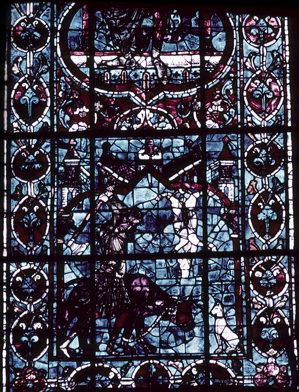 Choir, wall east, clerestory