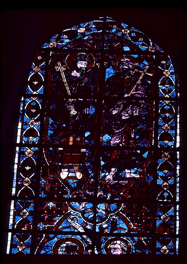 Choir, wall north, clerestory