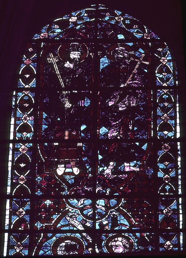 Choir, wall north, clerestory