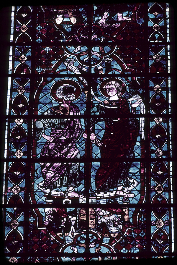 Choir, wall north, clerestory