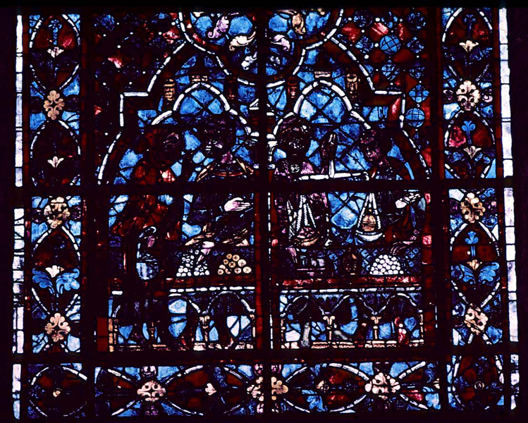 Choir, wall north, clerestory