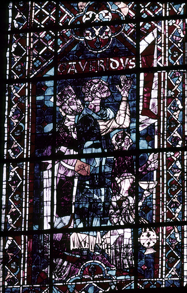Choir, wall east, clerestory