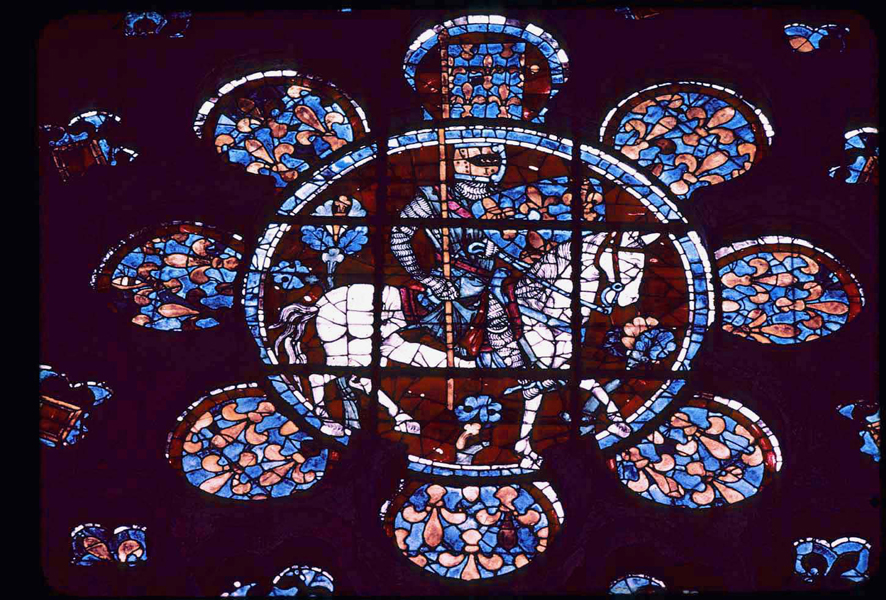 Choir, wall north, clerestory