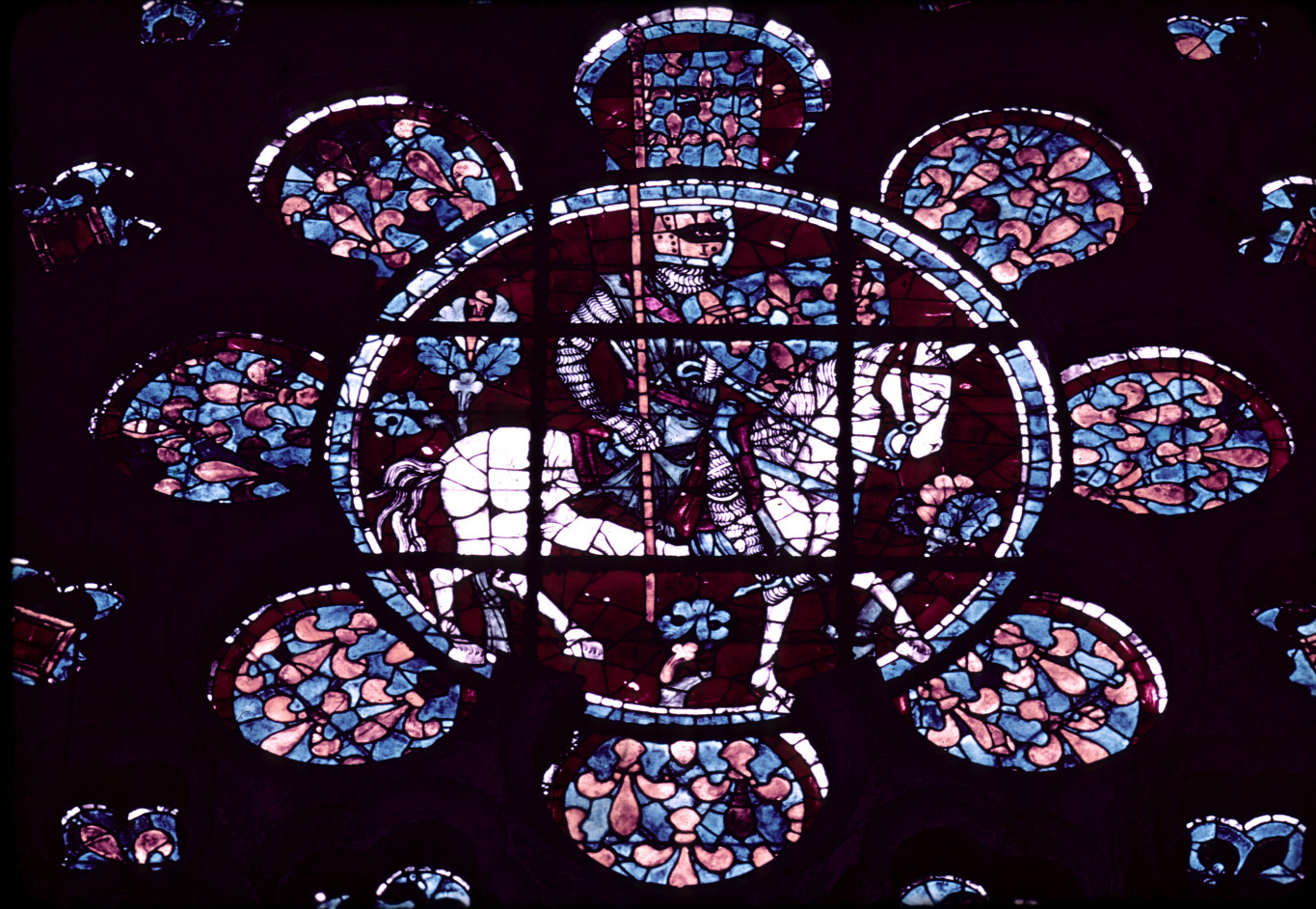 Choir, wall north, clerestory